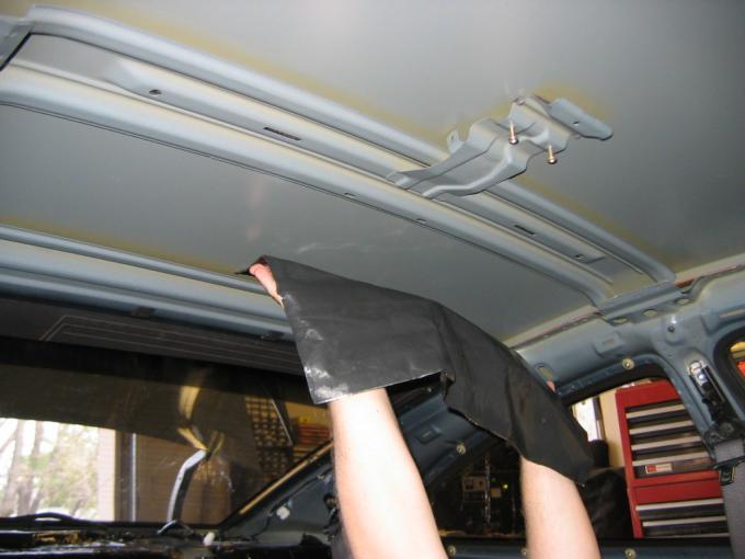HushMat 1980-1986 Ford F-150  Roof Thermal Insulation and Deadener 613175