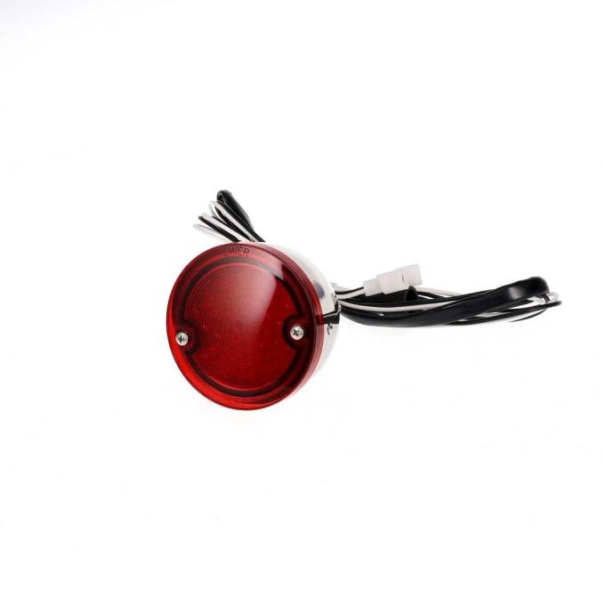 AMD Tail Light Assembly, Red Lens, 41 Red LED, Stainless Housing, 60-66 Chevy GMC CK Stepside Truck X950-4060-1DS