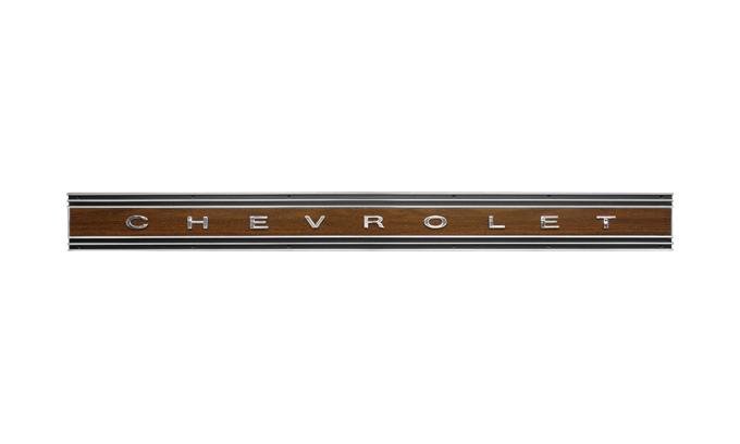 Trim Parts 1969-72 Chevrolet Truck Woodgrain Tailgate Panel Assembly, Each 9655