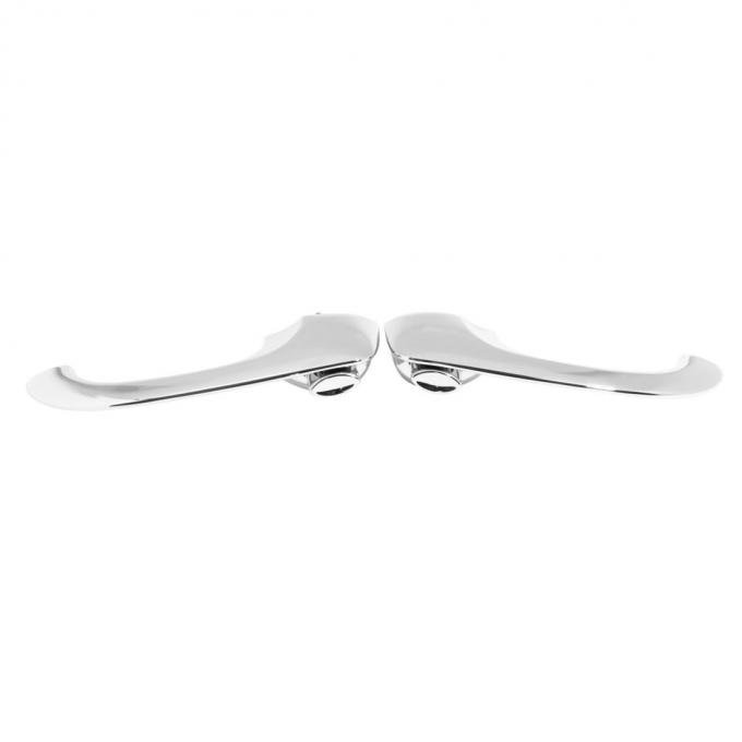 Trim Parts 1960 Chevrolet Full Size 4-Door Car Outside Rear Door Handle Assemblies, Pair 2084
