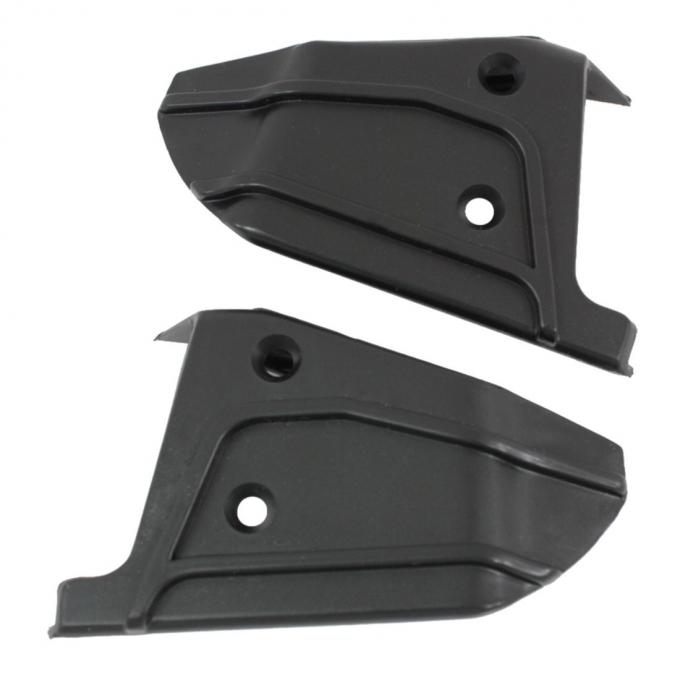 Trim Parts 1969-72 Chevrolet Blazer Door Window End Cap, Pair 9640