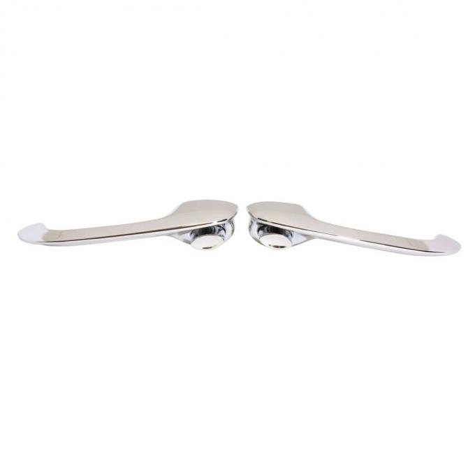 Trim Parts 1955-57 Chevrolet 2-Door/4-Door Sedan Front Outside Door Handle Assemblies, Pair 1202