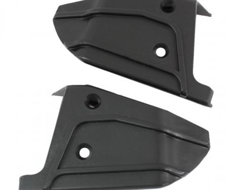 Trim Parts 1969-72 Chevrolet Blazer Door Window End Cap, Pair 9640