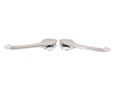 Trim Parts 1955-57 Chevrolet 2-Door/4-Door Sedan Front Outside Door Handle Assemblies, Pair 1202