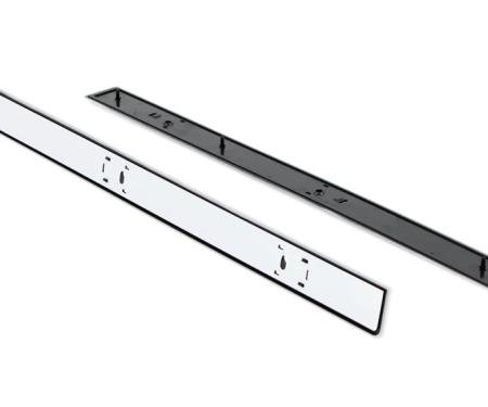 AMD Front Door Panel Trim w Door Strap Holes, Pair, 81-91 Chevy GMC CK Truck 542-4081-1P