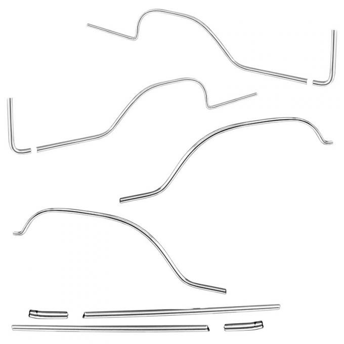 Dennis Carpenter Body Side Molding Kit - 6ft Bed - 1977-79 Ford Truck     D7TZ-9921048-BA