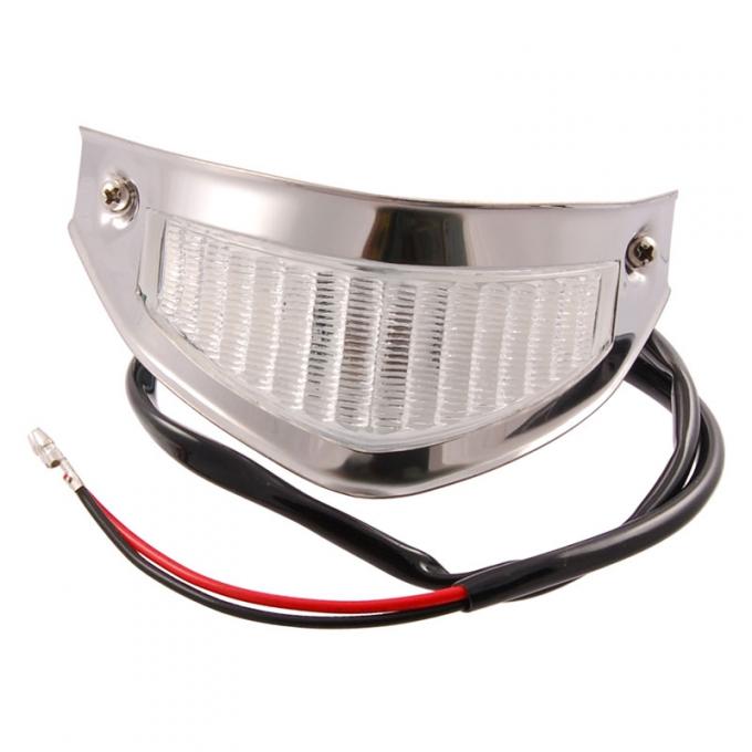 Dennis Carpenter Parklight Assembly - Stainless Door - Right or Left - 1951-52 Ford Truck 1C-13200-SS