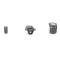 AMD Front Leaf Spring Hanger and Reinforcement Set, LH, 3pcs, 81-91 Chevy GMC CK 4WD Truck SUV 349-4081-4LS