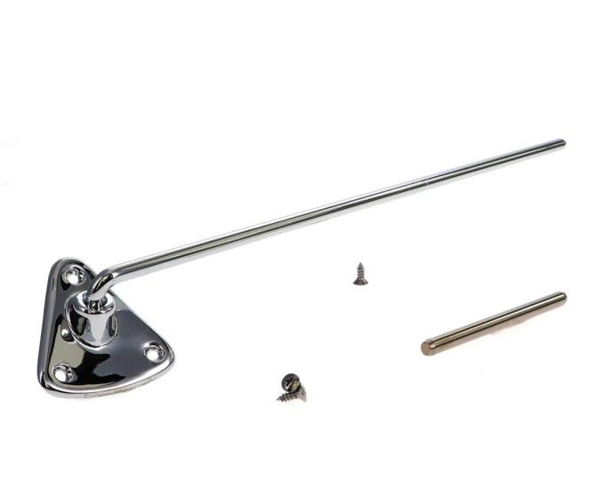 AMD Sunvisor Bracket, Chrome, LH or RH, 67-72 Chevy GMC CK Pickup Truck X646-4067-CS