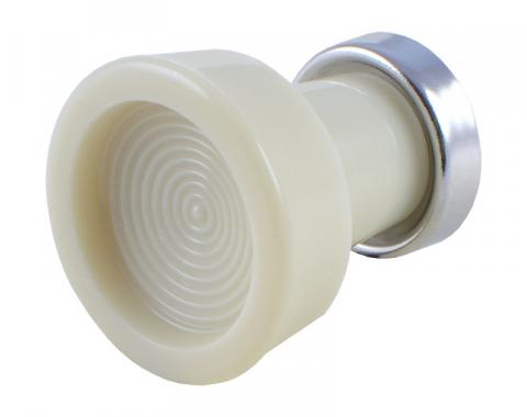 Dennis Carpenter Cigar Lighter Knob - White - 1958-60 Ford Truck     B8C-15052