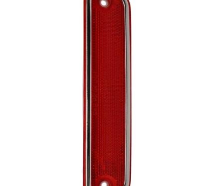 AMD Rear Side Marker Lens, Stainless Bezel, LH or RH, 73-80 Chevy GMC CK Stepside Truck X740-4073-1