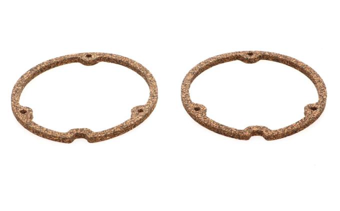 AMD Tail Lamp Lens Gaskets, Cork, Pair, 58-59 Chevy GMC Fleetside Pickup Truck X954-4058-P