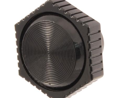 Dennis Carpenter Windshield Wiper Knob - Black - 1985-91 Ford Truck, 1985-89 Ford Bronco E5TZ-17513-A