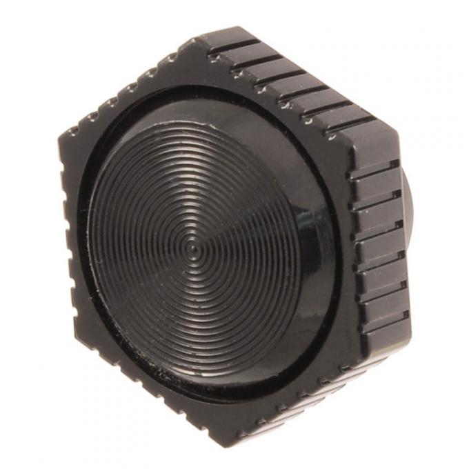 Dennis Carpenter Windshield Wiper Knob - Black - 1985-91 Ford Truck, 1985-89 Ford Bronco E5TZ-17513-A