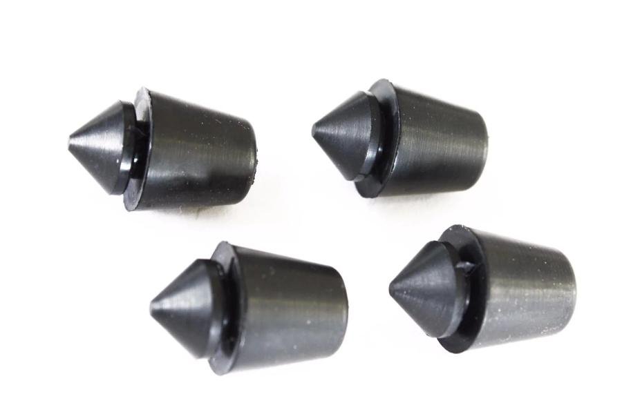 Keypart 4-PC Rubber Door Bumpers For 47-51 Chevy/GMC Advance Design Truck – Direct Fit, Left/Right