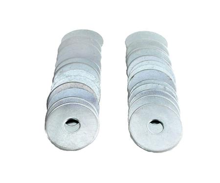 Metro Moulded Parts 1930-1953 Chevrolet / Oldsmobile / Buick / Cadillac / Pontiac Fender Bolt Washers. for Use with Fender Bolts; Wf 3000 WF 3001