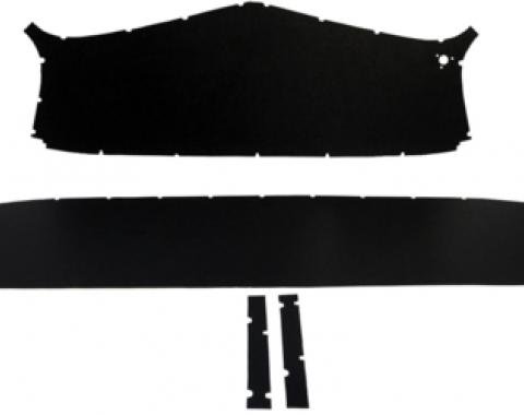 Chevy & GMC Truck 4 Piece Headliner, 1947-1949 | Black