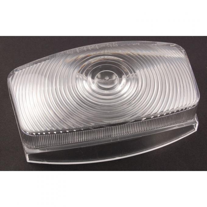 Dennis Carpenter Parklight Lens - Right or Left - 1955-56 Ford Truck B5C-13208-B