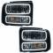 Oracle Lighting SMD Pre-Assembled Headlights, Black, White 7161-001
