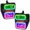 Oracle Lighting SMD Pre-Assembled Headlights, Black Bezel, ColorSHIFT 7190-330