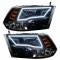 Oracle Lighting Pre-Assembled ColorSHIFT w/SWITCHBACK Halo Headlights, Black Housing 8906-334