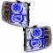Oracle Lighting SMD Pre-Assembled Headlights, Round Style, Blue 7007-002