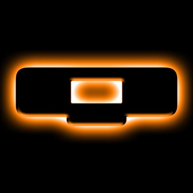 Oracle Lighting Universal Illuminated LED Letter Badges, Matte Black Surface Finish, Q 3141-Q-005