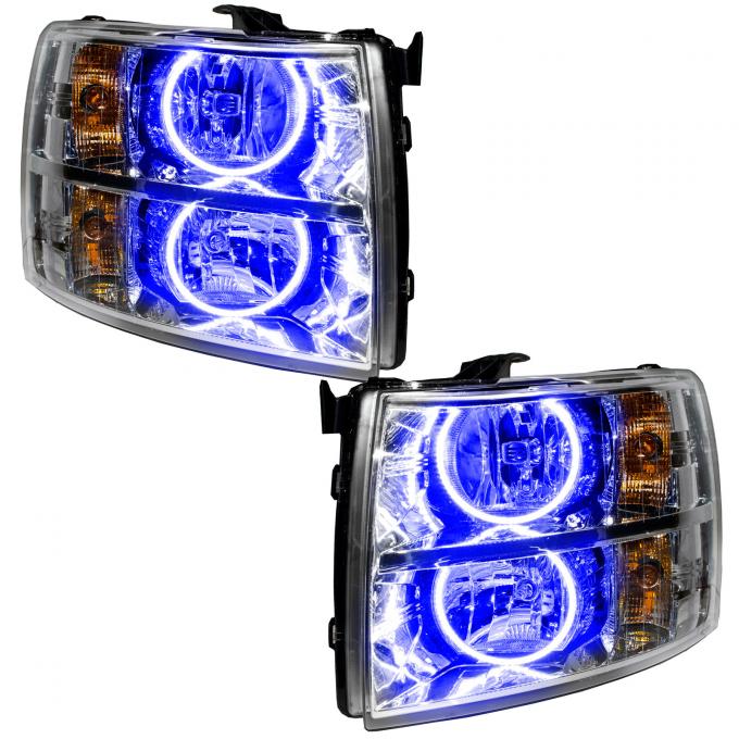 Oracle Lighting SMD Pre-Assembled Headlights, Round Style, Blue 7007-002