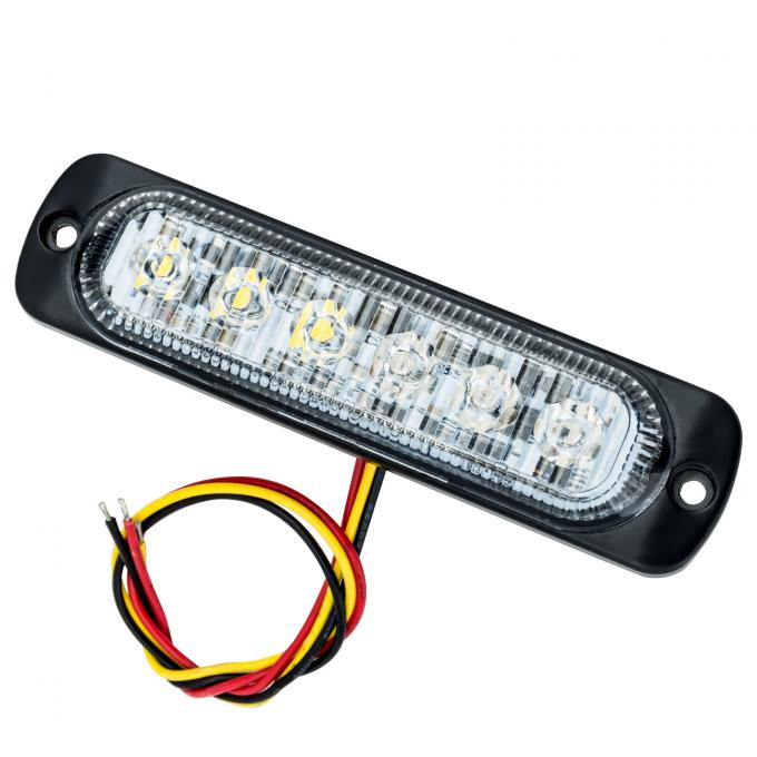 Oracle Lighting 6 LED Slim Strobe, Amber 3511-005