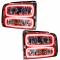 Oracle Lighting SMD Pre-Assembled Headlights, Chrome Bezel, Red 7146-003
