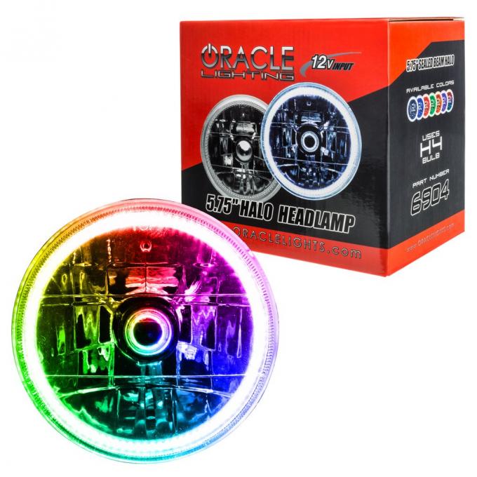 Oracle Lighting Pre-Installed Lights 5.75 in. Sealed Beam, ColorSHIFT 6904-333