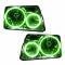 Oracle Lighting Plasma Pre-Assembled Headlights, Green 7052-054