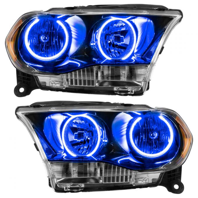 Oracle Lighting SMD Pre-Assembled Headlights, Halogen, Black Bezel, Blue 7102-002