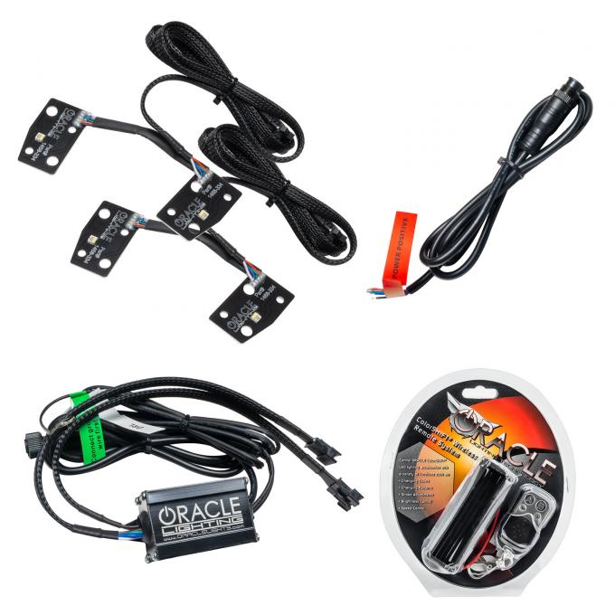 Oracle Lighting 2021 Ford Bronco ColorSHIFT RGB+W Headlight Halo Upgrade Kit 1468-330