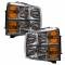 Oracle Lighting Plasma Pre-Assembled Headlights, Round Style, Blue 7007-052