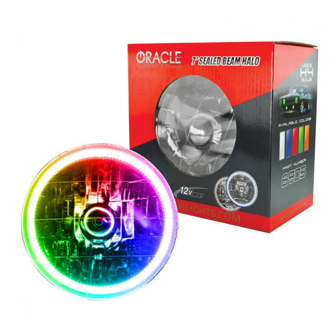 Oracle Lighting Pre-Installed Lights 7 in. Sealed Beam, ColorSHIFT 6905-333