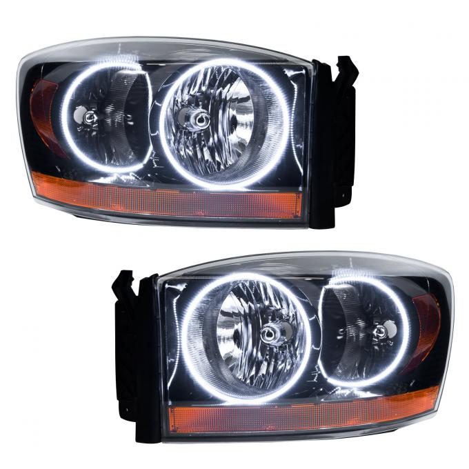 Oracle Lighting SMD Pre-Assembled Headlights, Black, White 7033-001