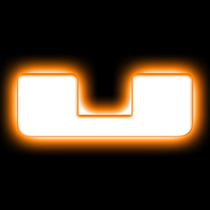 Oracle Lighting Universal Illuminated LED Letter Badges, Matte White Surface Finish, U 3140-U-005