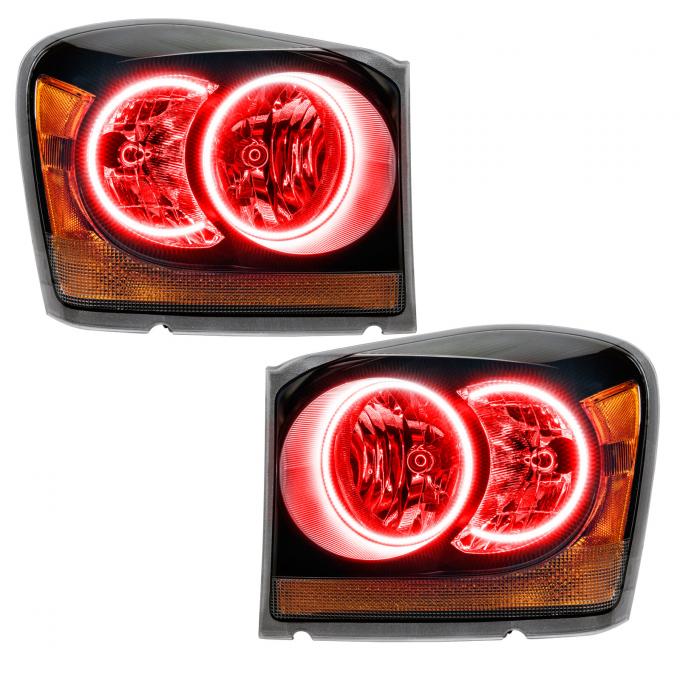 Oracle Lighting SMD Pre-Assembled Headlights, Black, Red 7107-003