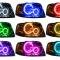 Oracle Lighting SMD Pre-Assembled Headlights, Black Bezel, ColorSHIFT 2.0 7154-333