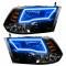 Oracle Lighting Pre-Assembled ColorSHIFT w/SWITCHBACK Halo Headlights, Black Housing 8906-334