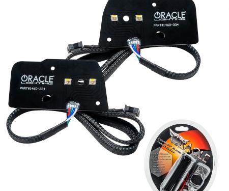 Oracle Lighting 2021-2022 Ford F-150 ColorSHIFT RGB+W Headlight DRL Upgrade Kit 1460-330