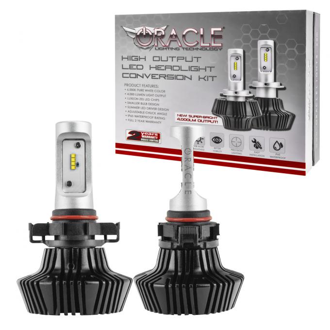 Oracle Lighting PSX24W/2504 4,000+ Lumen LED Headlight Bulbs, Pair 5245-001