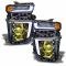 Oracle Lighting 2020-2021 Silverado HD 2500/3500 ColorSHIFT RGB Headlight Demon Eye Kit 1453-334
