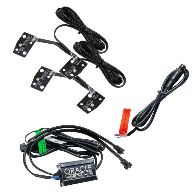 Oracle Lighting 2021 Ford Bronco ColorSHIFT RGB+W Headlight Halo Upgrade Kit 1468-334