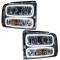 Oracle Lighting SMD Pre-Assembled Headlights, Chrome Bezel, White 7146-001