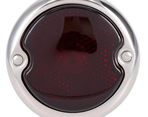 AMD Tail Light Assembly, Stainless Housing, 12 Volt, RH, 48-52 Ford F1 F2 X950-4548-12SR