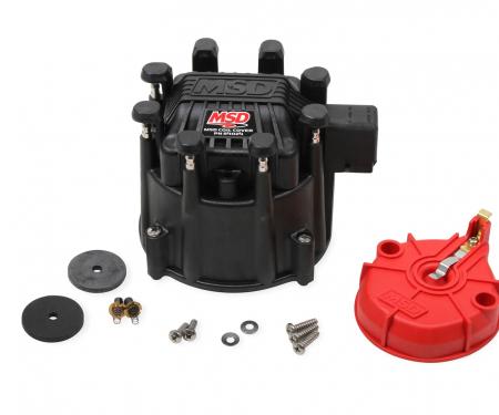 MSD Black Extreme Output HEI Cap/Rotor Kit 84025