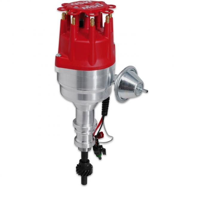 MSD Ford 351C-460 Ready-to-Run Pro-Billet Distributor Steel Gear 83501