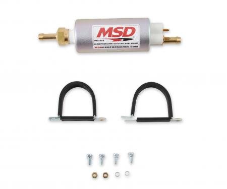 MSD High Pressure Electric Fuel Pump 2225